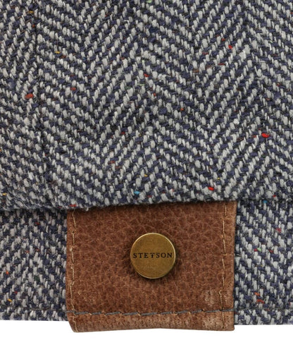 Hatteras Silk | Navy herringbone