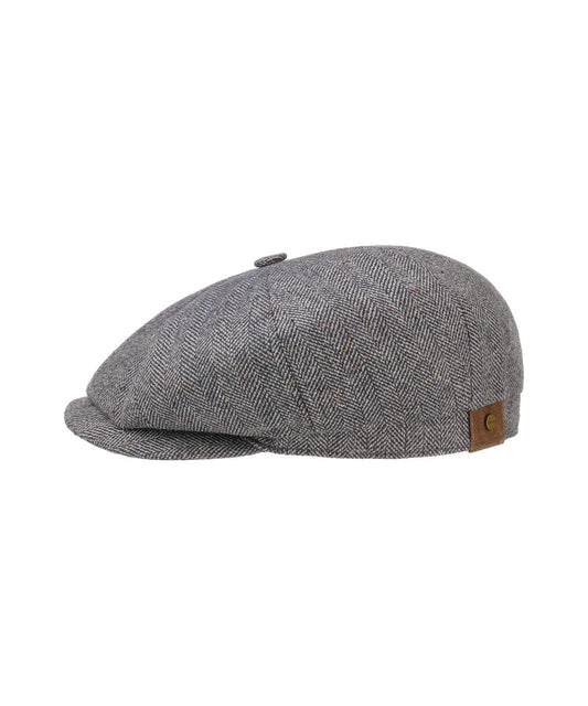 Hatteras Silk | Navy herringbone