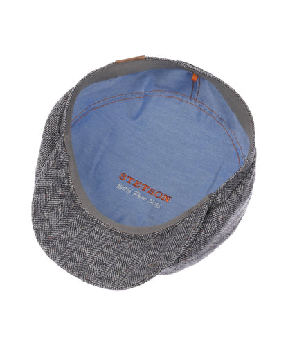 Hatteras Silk | Navy herringbone