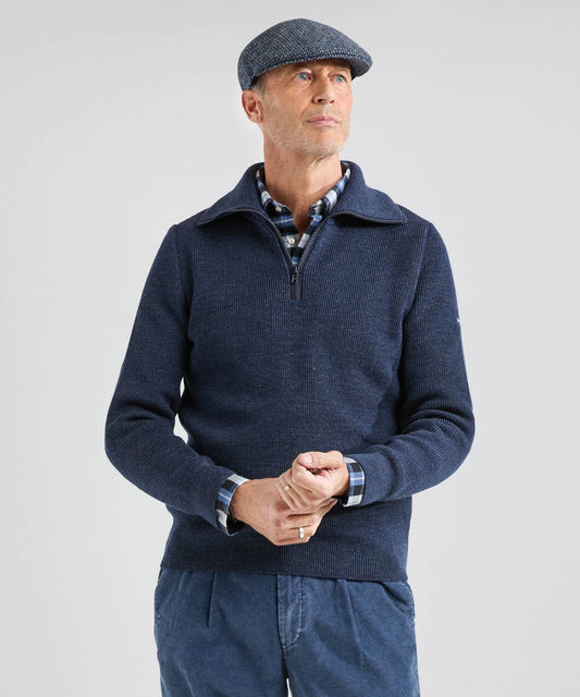 Saint James Skipper-Trikot Cotentin | Blau