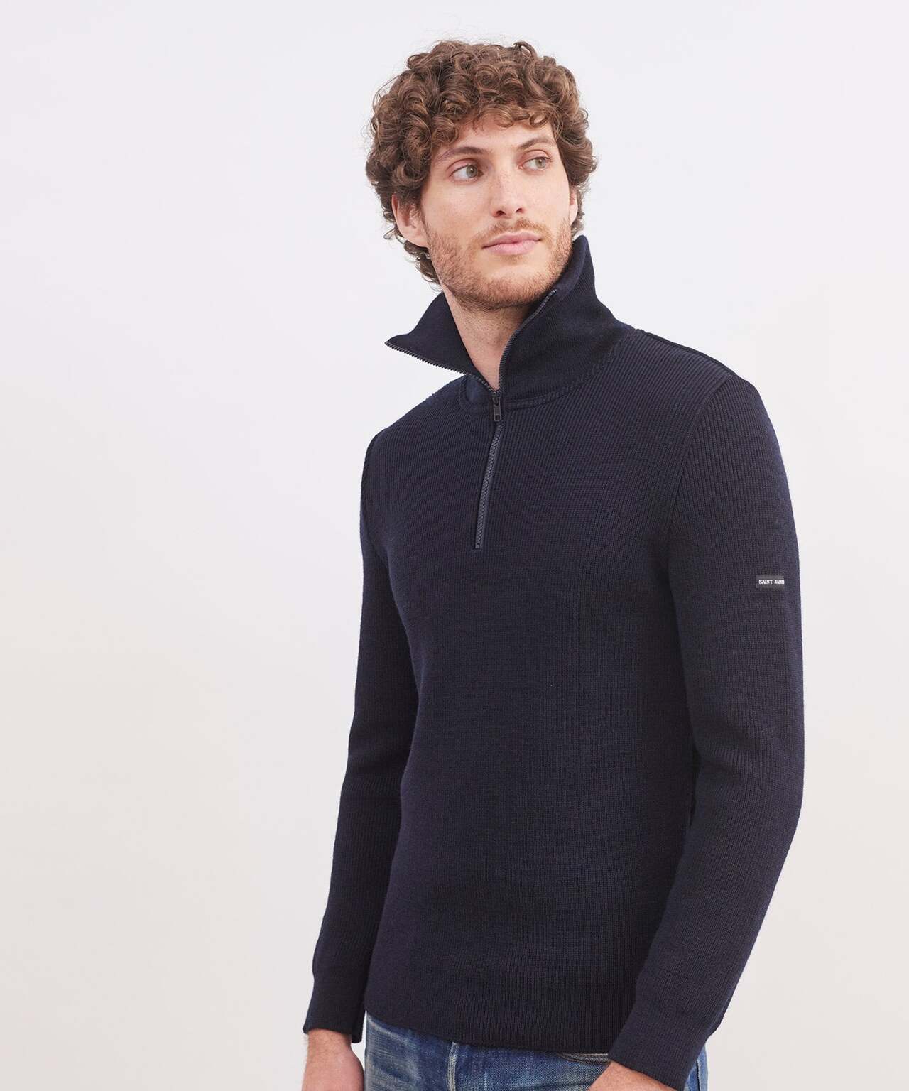 Rits Pullover Cotentin | Navy