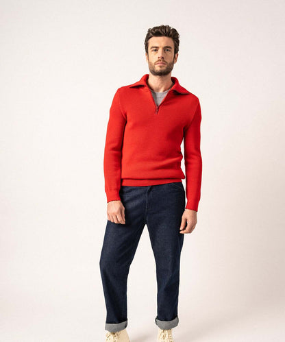 Saint James Skipper Jersey Cotentin | Red