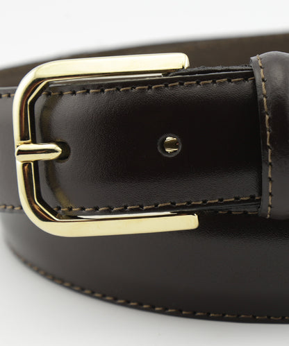 Riem Goudkleurige Gesp | Bruin