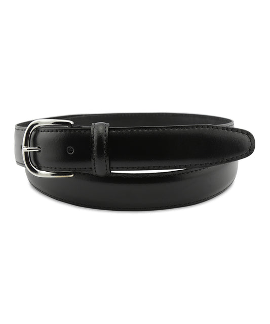 Riem Leer Zilver | Zwart