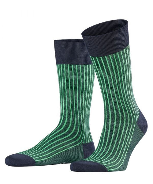 Oxford neon streep heren Sokken | Blauw