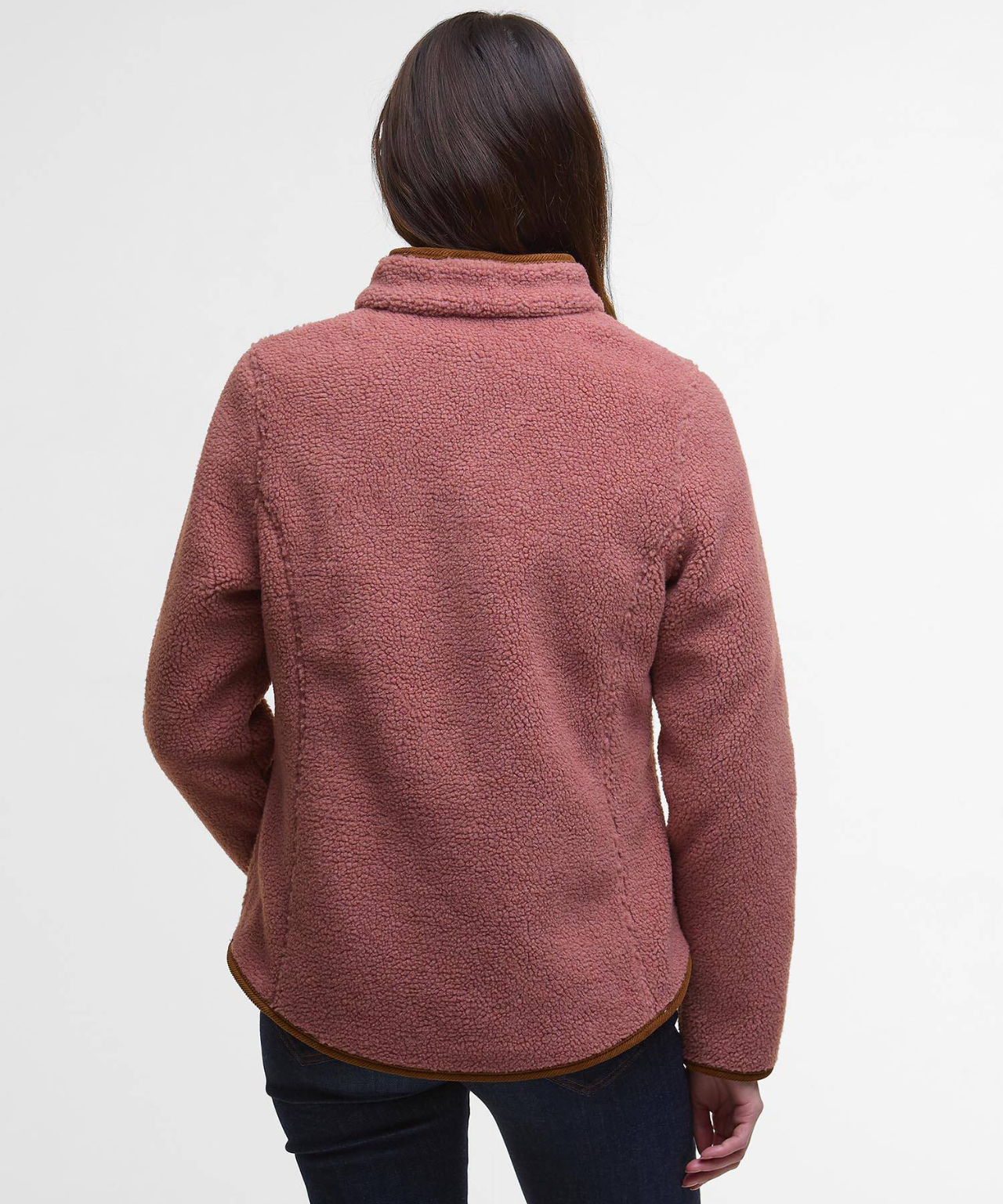 Dames Laven Fleece Pullover | Vintage Pink
