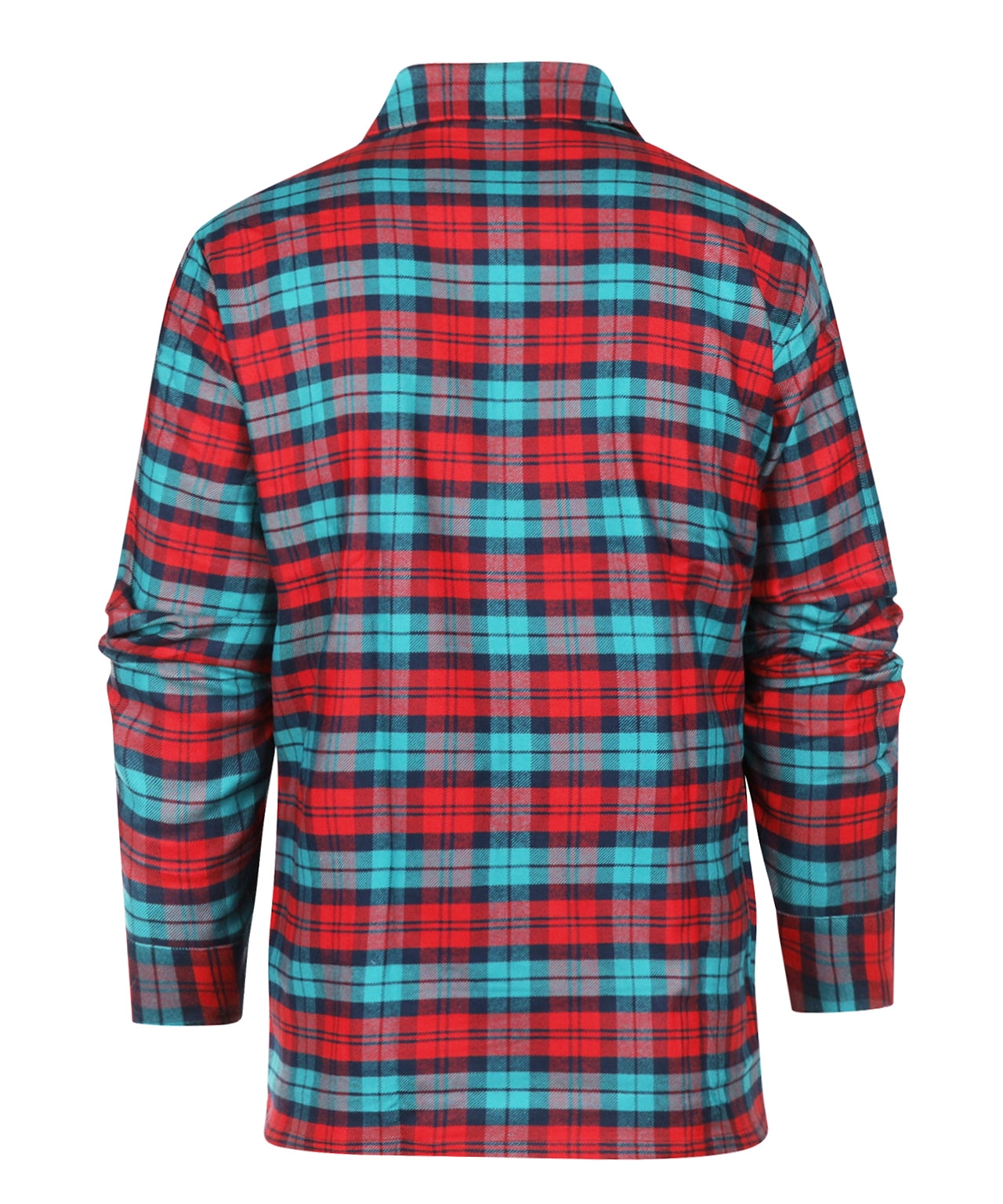 Baumwollpyjama-Set | Blau