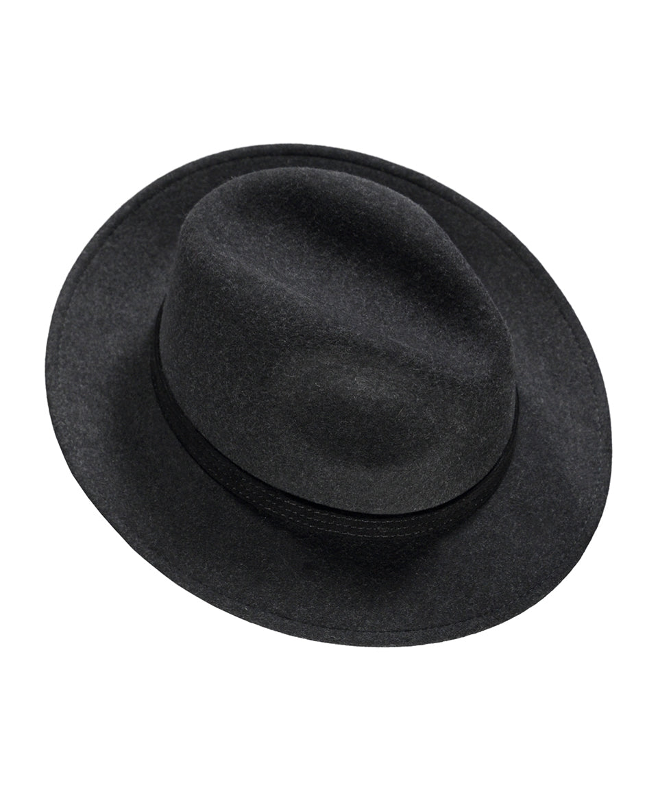 Sporty Wool Felt Hat | Anthracite Grey