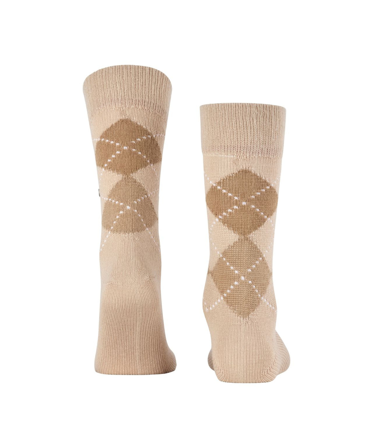 Preston Heren Sokken | Caffe Latte Diamond Check