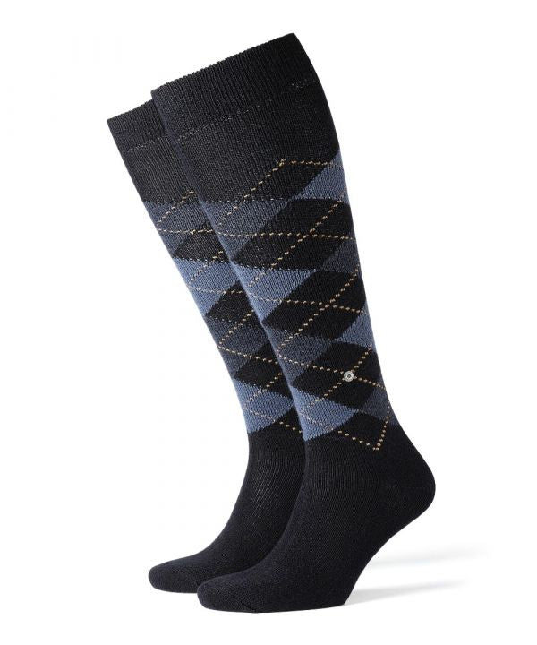 Preston Kniekous | Dark Navy/Denim diamond check