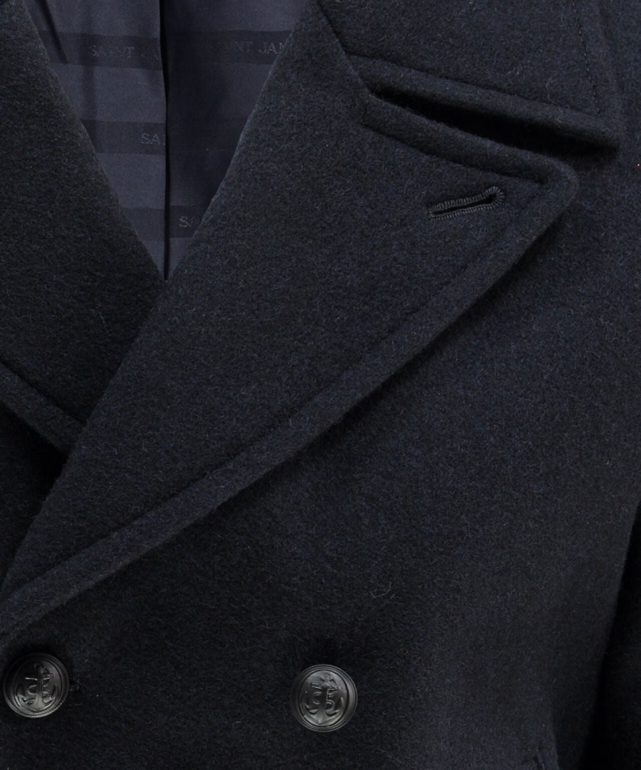 Peacoat Galion double breasted | Navy Blue