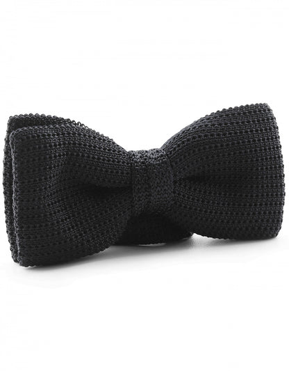 Strik zijde | Zwart Knit