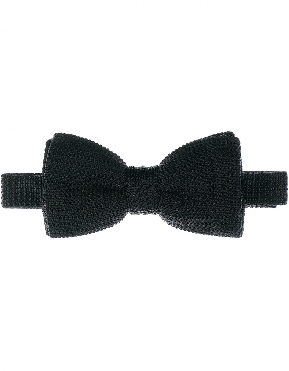 Strik zijde | Zwart Knit