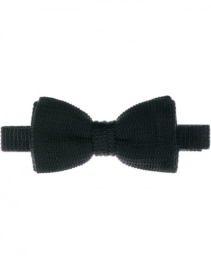 Strik zijde | Zwart Knit