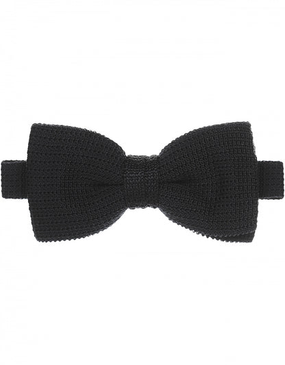 Strik zijde | Zwart Knit