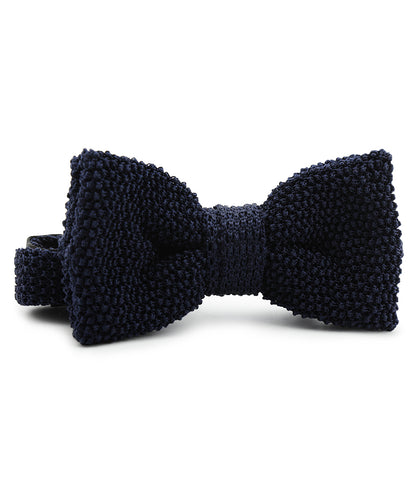Elegante Seidenschleife | Marineblau