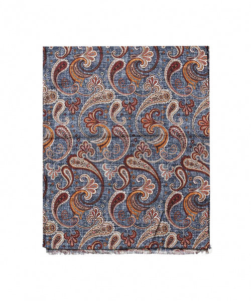 Sjaal Dubbel Zijde | Blauw