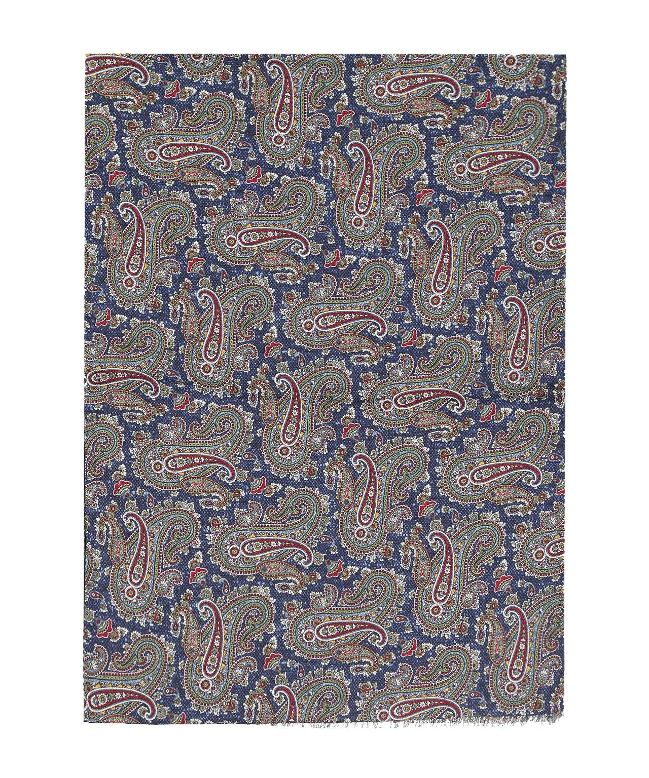 Scarf Double Silk | Blue