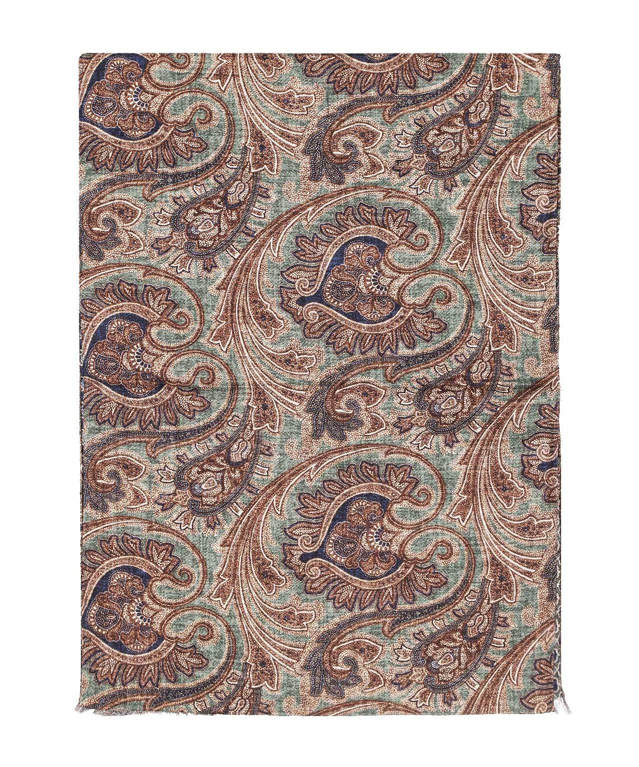 Scarf Double Silk | Brown