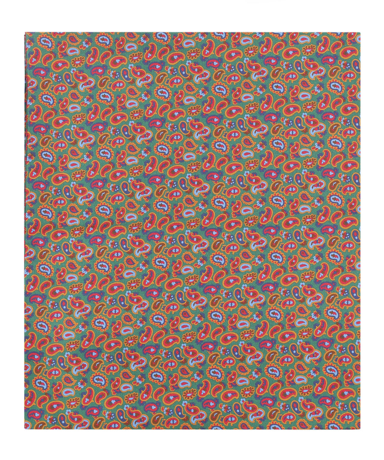 Sjaal Zijde dubbel | Groen Multi Print