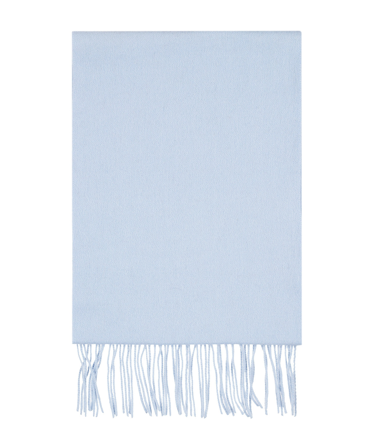Uni Sjaal Lamswol | Licht Blauw