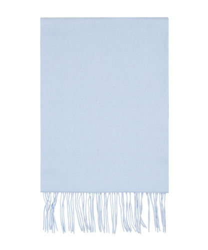 Uni Sjaal Lamswol | Licht Blauw