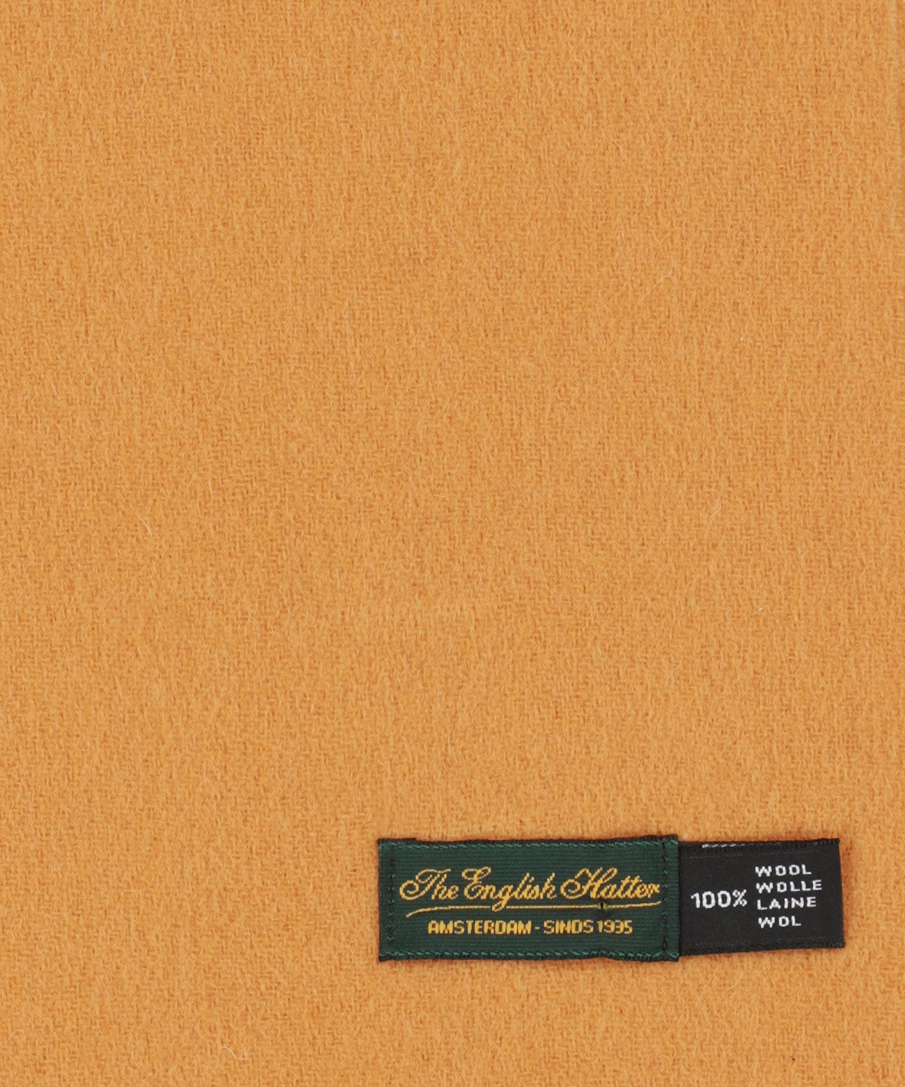 Scarf Lambswool 190x30 | Brown