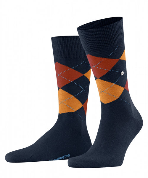 Edinburgh heren sokken | Blauw
