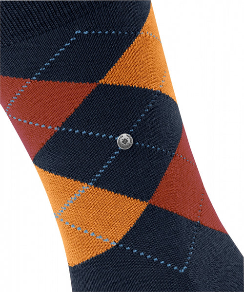 Edinburgh heren sokken | Blauw
