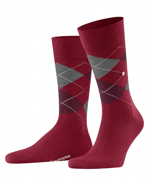 Edinburgh heren sokken | Rood