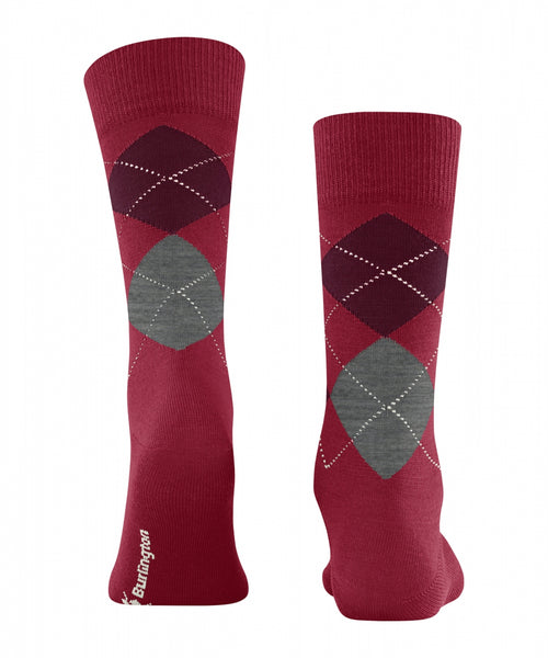 Edinburgh heren sokken | Rood