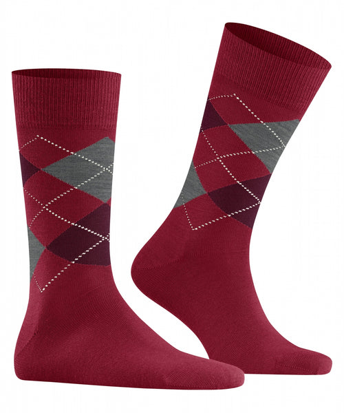 Edinburgh heren sokken | Rood