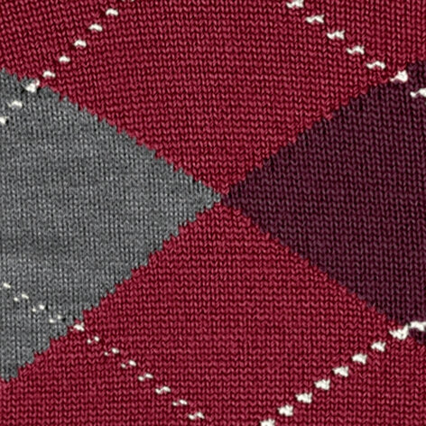 Edinburgh heren sokken | Rood