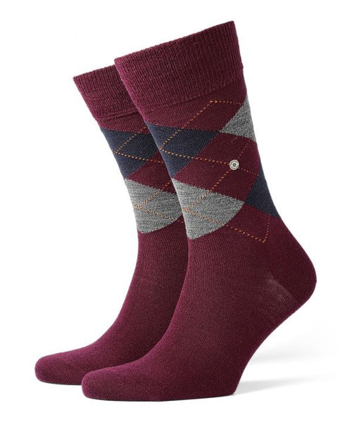 Edinburgh heren sokken | Rood