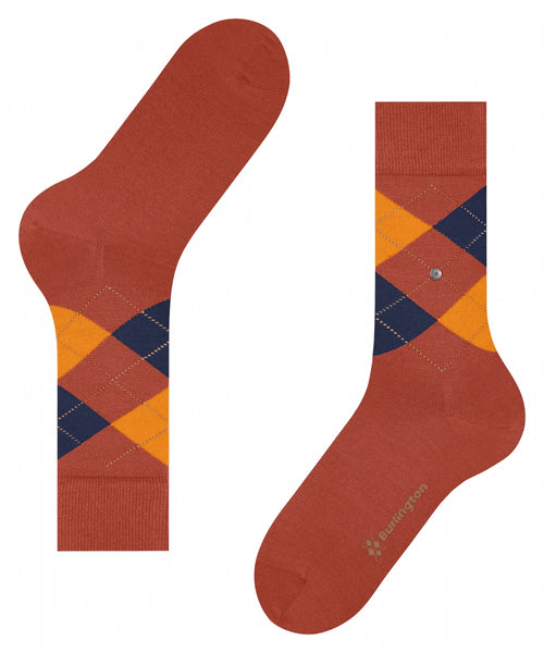 Edinburgh heren sokken | Rood