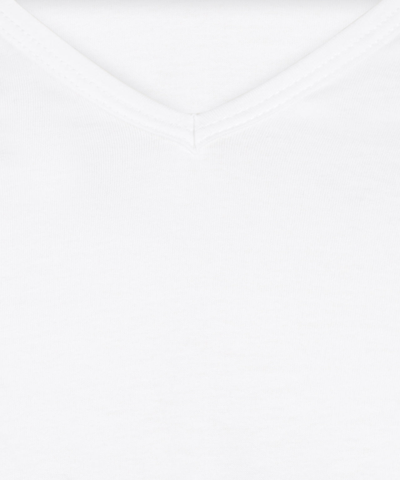 T-shirt 2-pack narrow V-neck | White