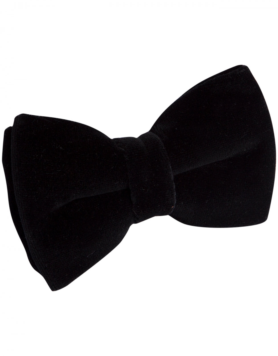 Bowtie Velour | Zwart