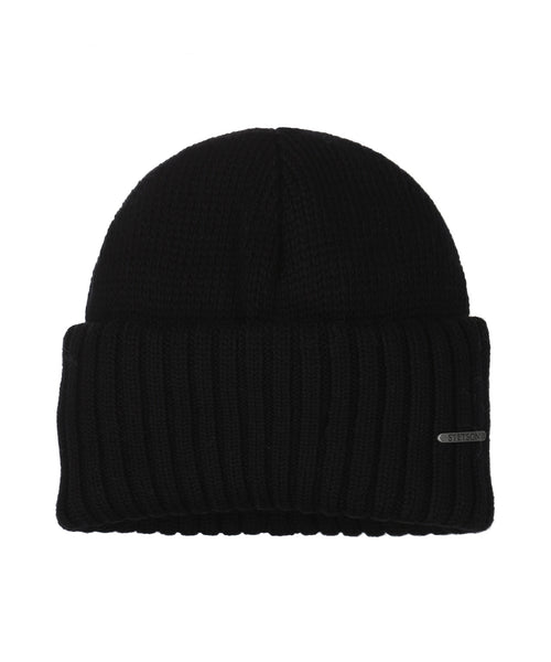 Stetson Beanie Merino | Zwart