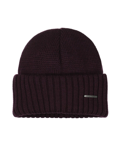 Beanie Merino | Plum