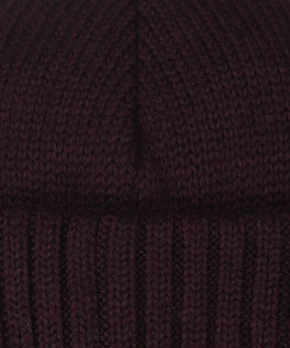 Beanie Merino | Plum