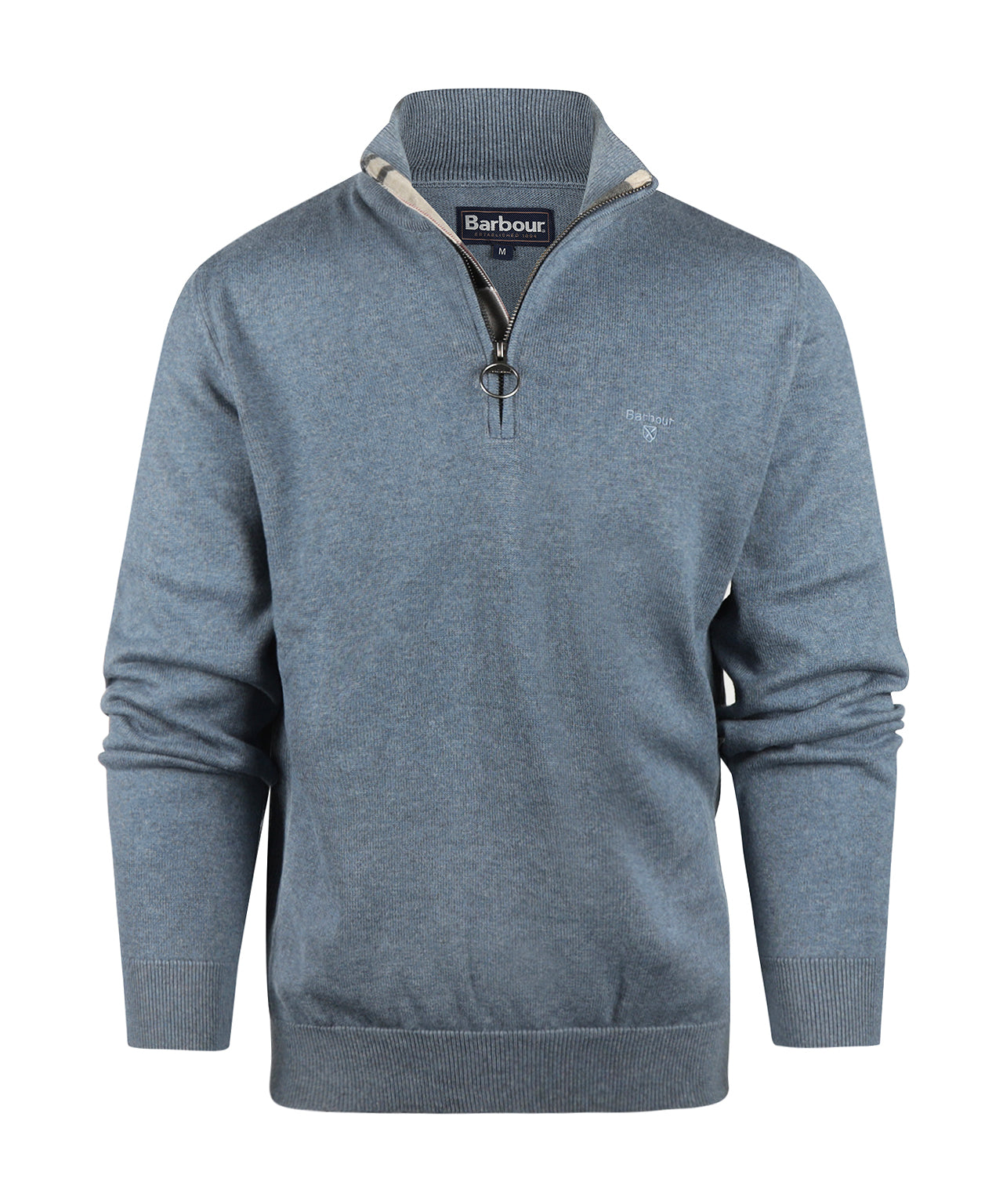 Barbour Cotton Half Zip Pullover | Blue