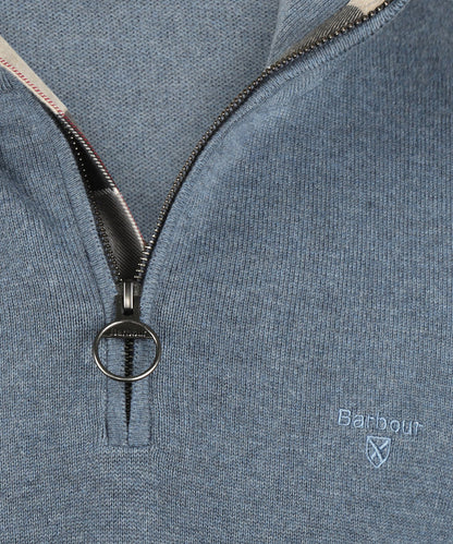 Barbour Cotton Half Zip Pullover | Blue