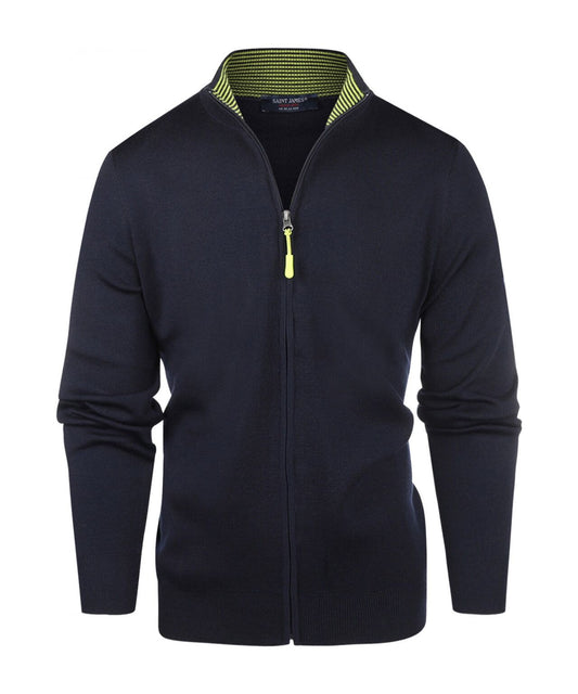 Vest Creggan | Navy/Jaune Fluor