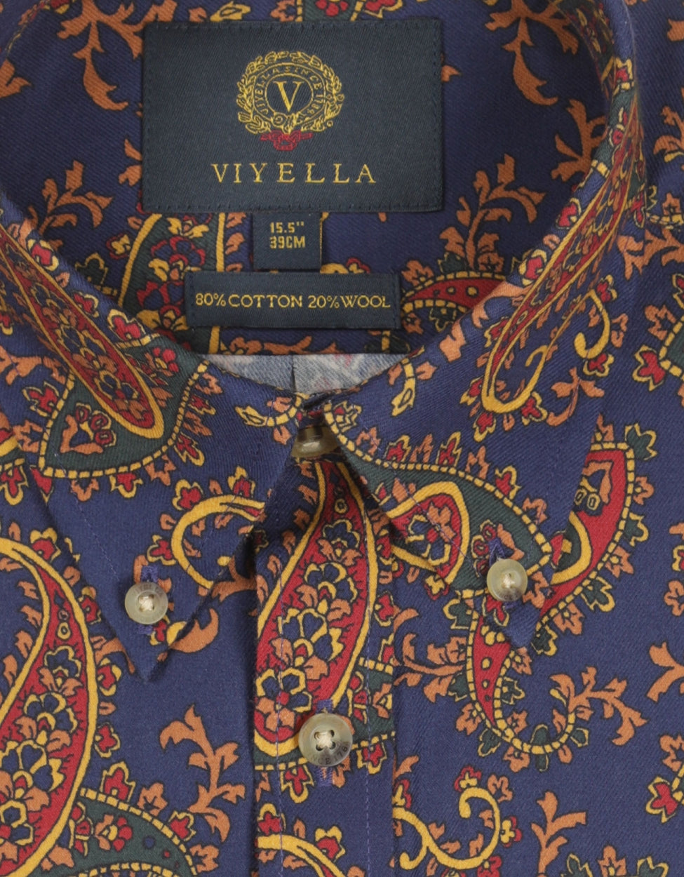 Shirt pattern button down | Blue