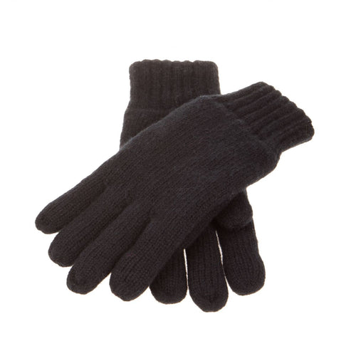 Warme Wolmix Handschoenen | Zwart