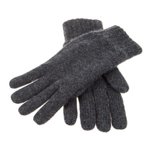 Warme Wolmix Handschoenen | Antraciet Grijs
