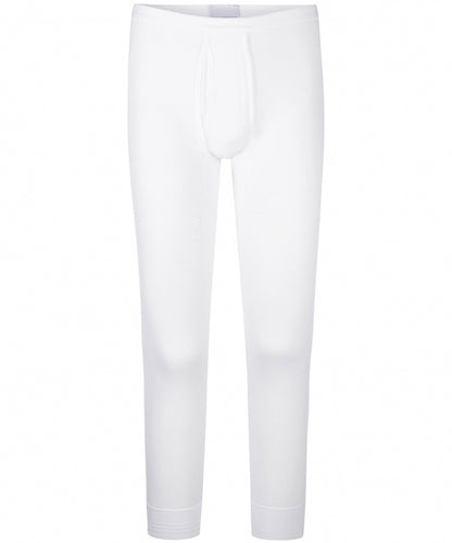 Long underpants Doppelripp | White