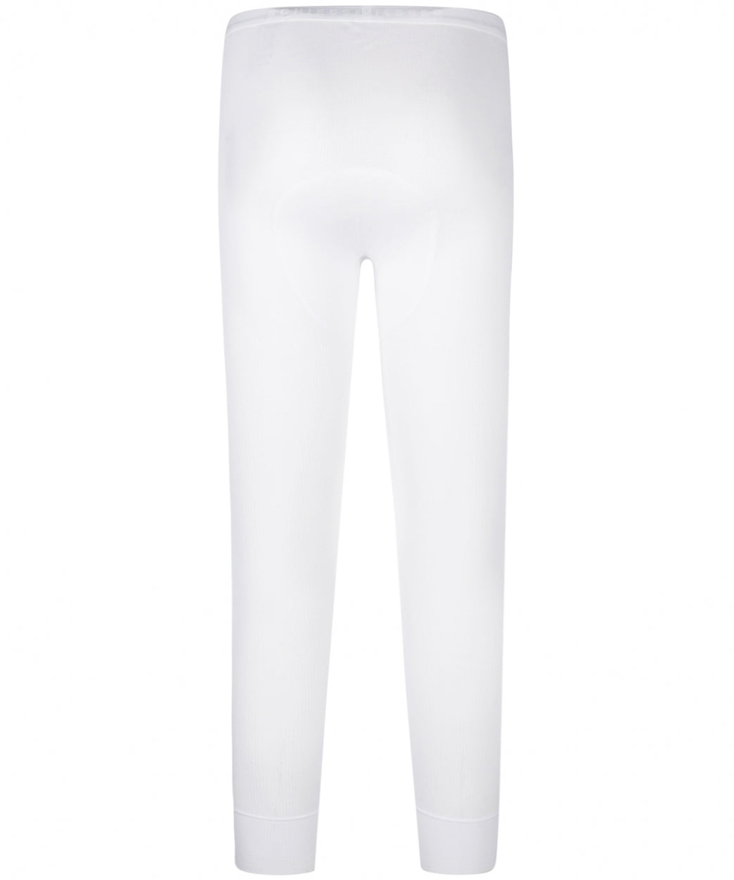 Long underpants Doppelripp | White