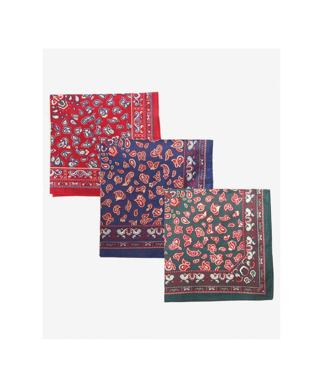 Barbour Handkerchief 3-pack | Paisley Hankies