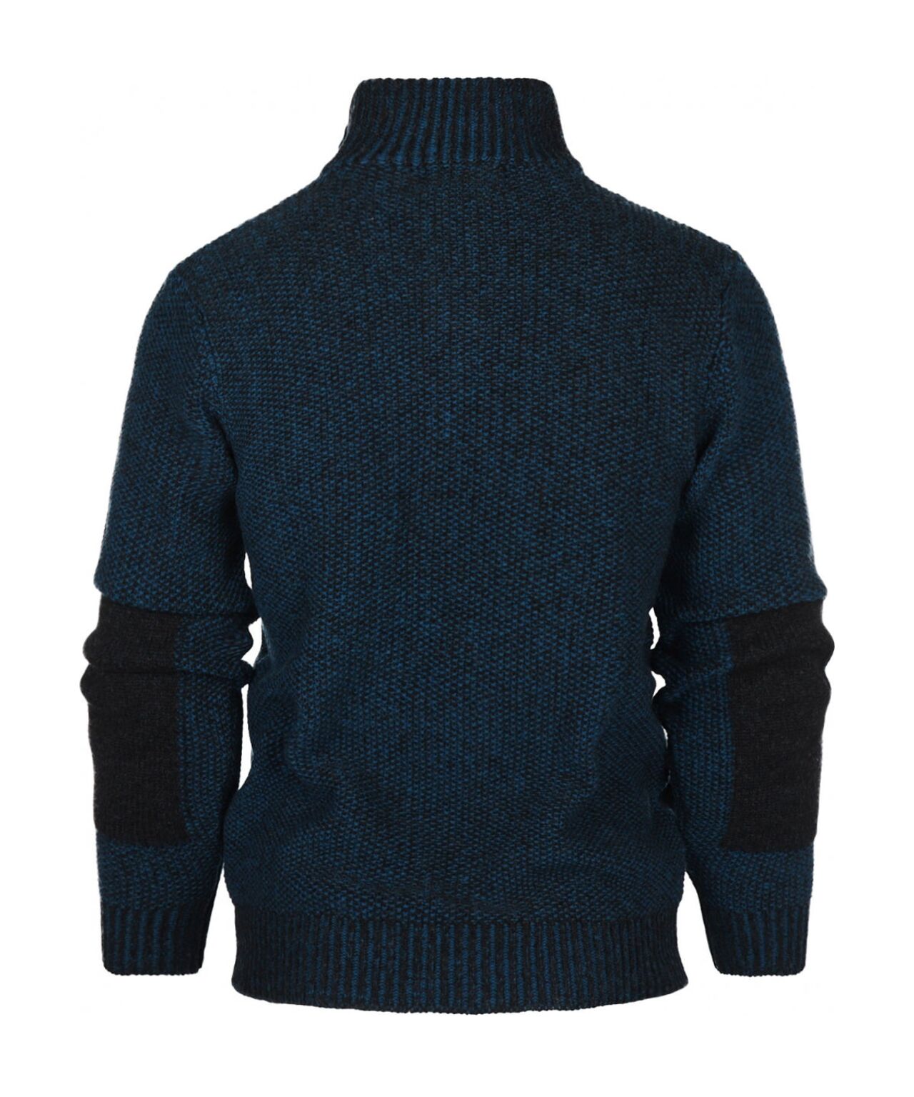 Sweater with zipper | Blue